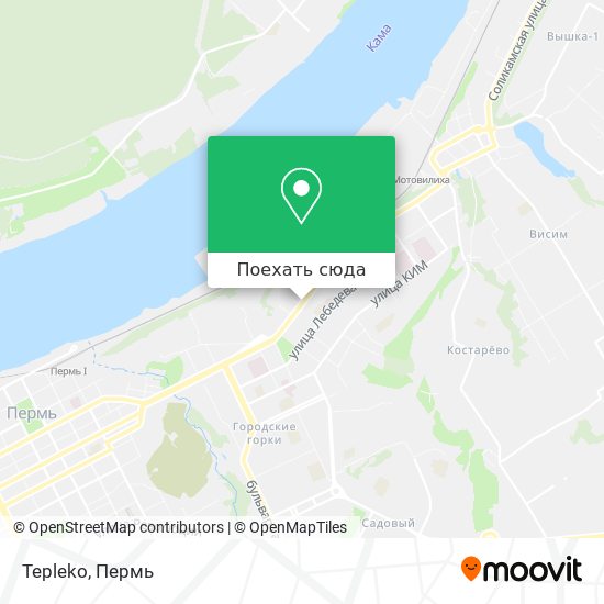 Карта Tepleko