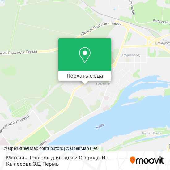 Карта Магазин Товаров для Сада и Огорода, Ип Кылосова З.Е