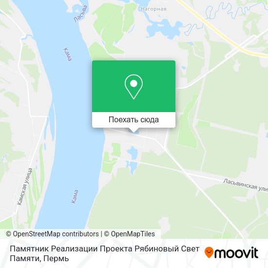 Карта Памятник Реализации Проекта Рябиновый Свет Памяти