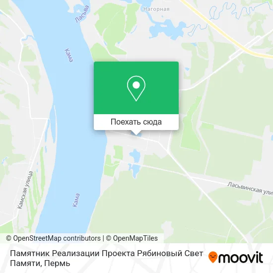 Карта Памятник Реализации Проекта Рябиновый Свет Памяти