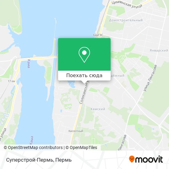 Карта Суперстрой-Пермь