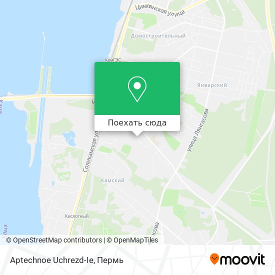 Карта Aptechnoe Uchrezd-Ie