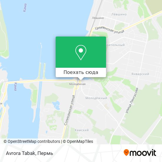 Карта Avrora Tabak