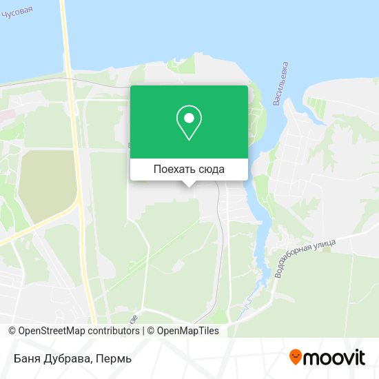 Карта Баня Дубрава