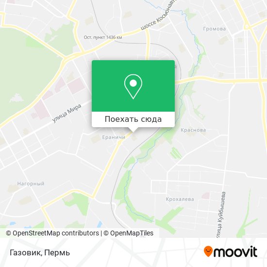Карта Газовик