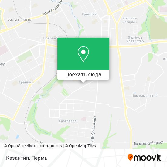 Карта Казантип