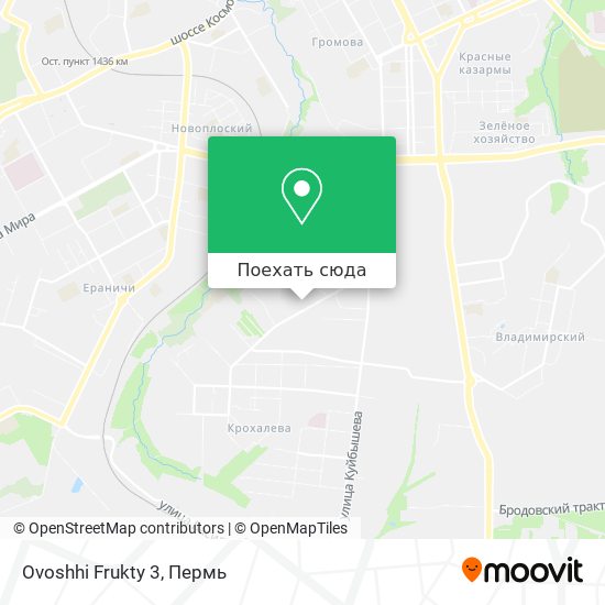 Карта Ovoshhi Frukty 3