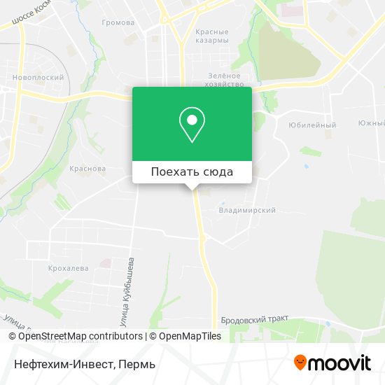 Карта Нефтехим-Инвест