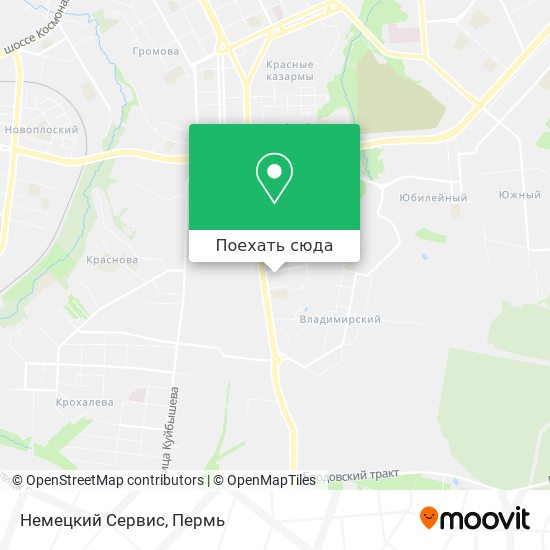 Карта Немецкий Сервис