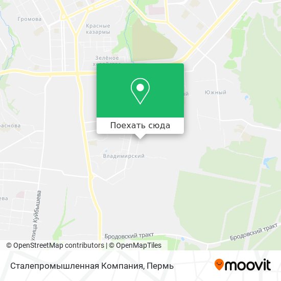 Карта Сталепромышленная Компания