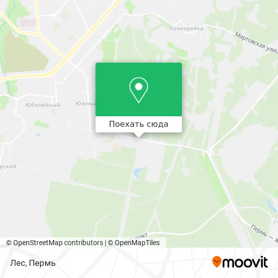 Карта Лес