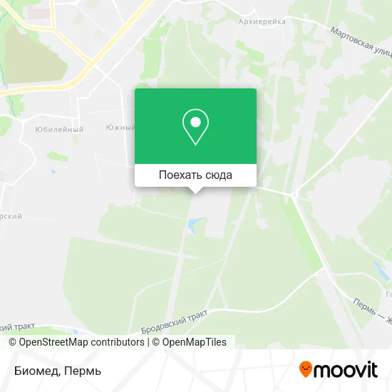 Карта Биомед