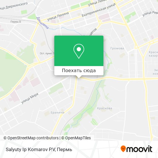 Карта Salyuty Ip Komarov P.V