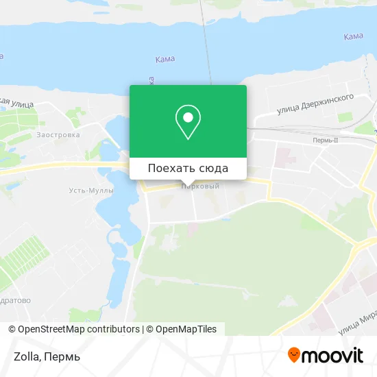 Карта Zolla