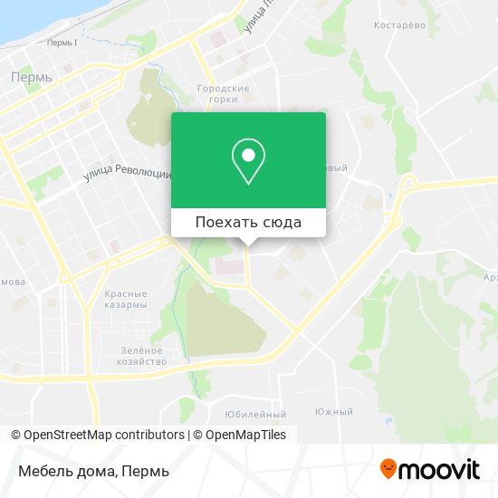 Карта Мебель дома