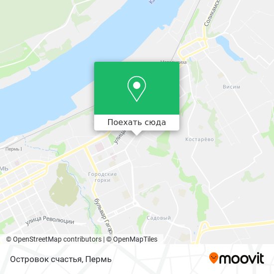Карта Островок счастья