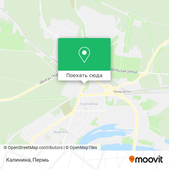 Карта Калинина