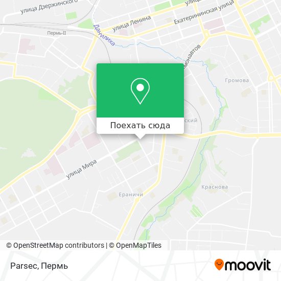 Карта Parsec