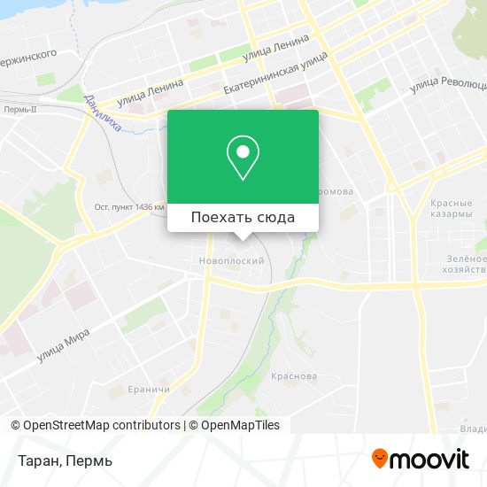 Карта Таран