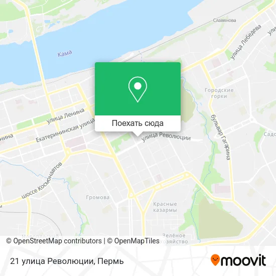 Карта 21 улица Революции