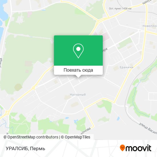Карта УРАЛСИБ