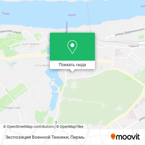 Карта Экспозиция Военной Техники