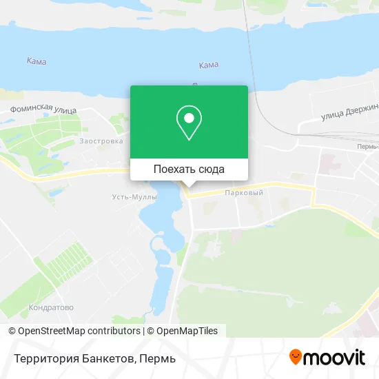Карта Территория Банкетов
