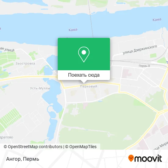 Карта Ангор