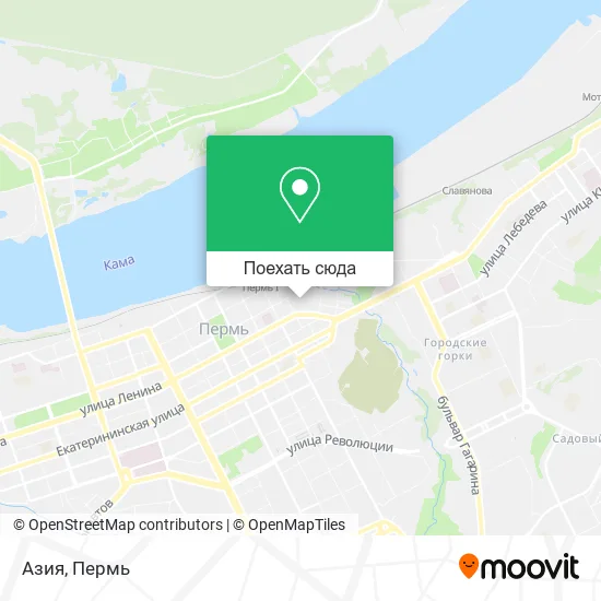 Карта Азия