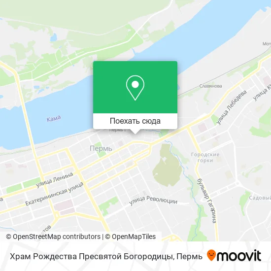 Карта Храм Рождества Пресвятой Богородицы