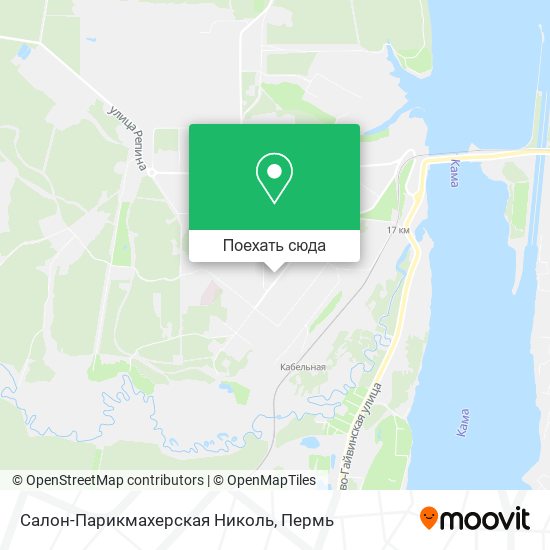 Карта Салон-Парикмахерская Николь