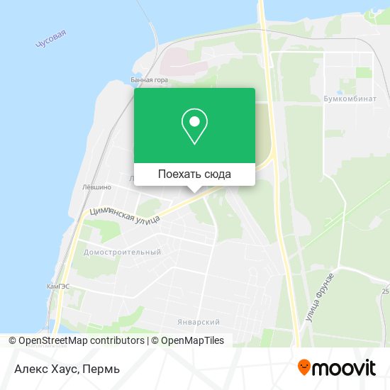 Карта Алекс Хаус