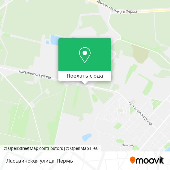 Карта Ласьвинская улица