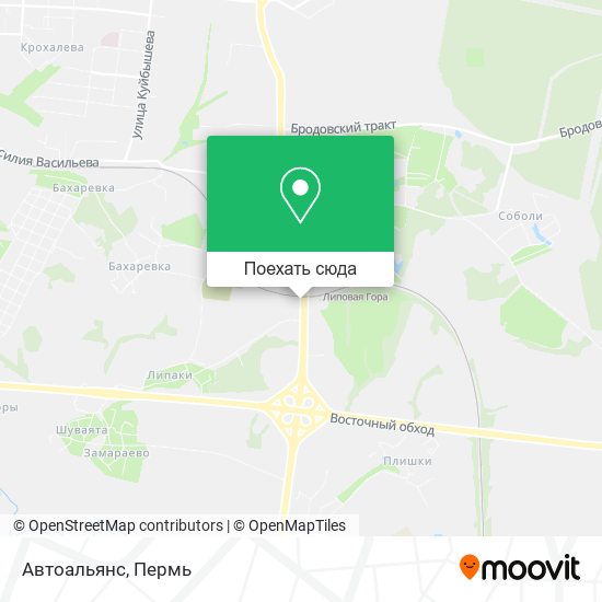 Карта Автоальянс