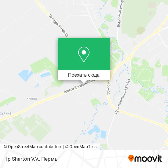Карта Ip Sharton V.V.