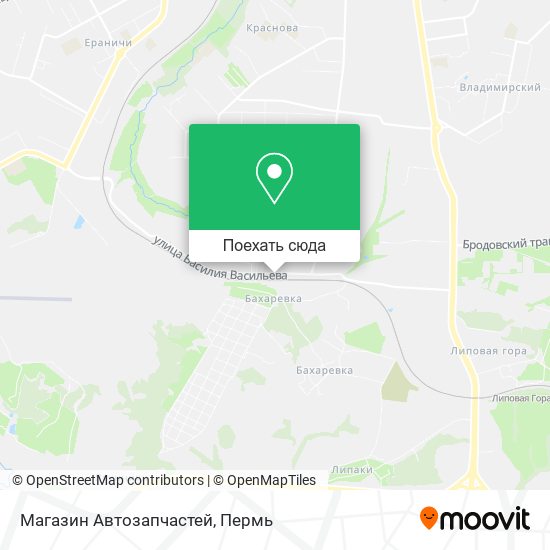 Карта Магазин Автозапчастей