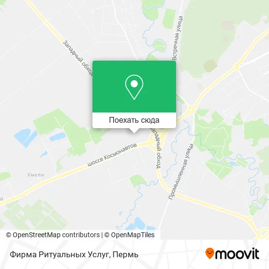 Карта Фирма Ритуальных Услуг