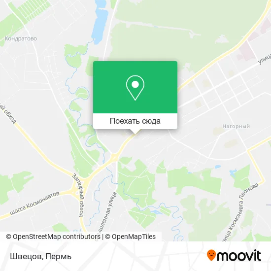 Карта Швецов