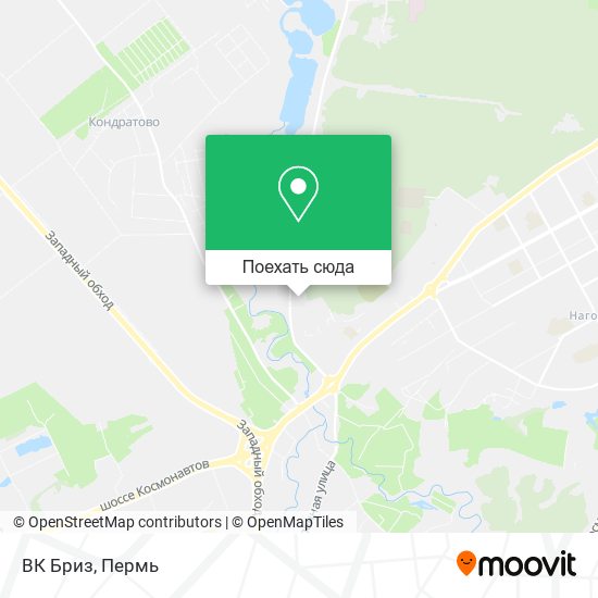 Карта ВК Бриз