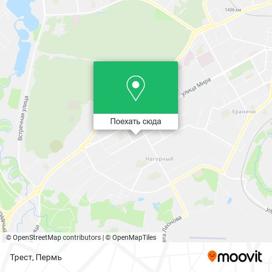 Карта Трест