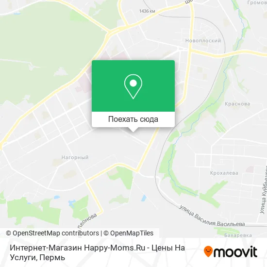 Карта Интернет-Магазин Happy-Moms.Ru - Цены На Услуги