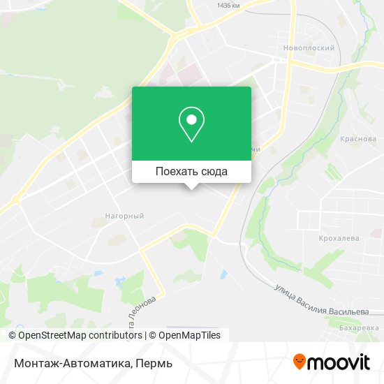 Карта Монтаж-Автоматика