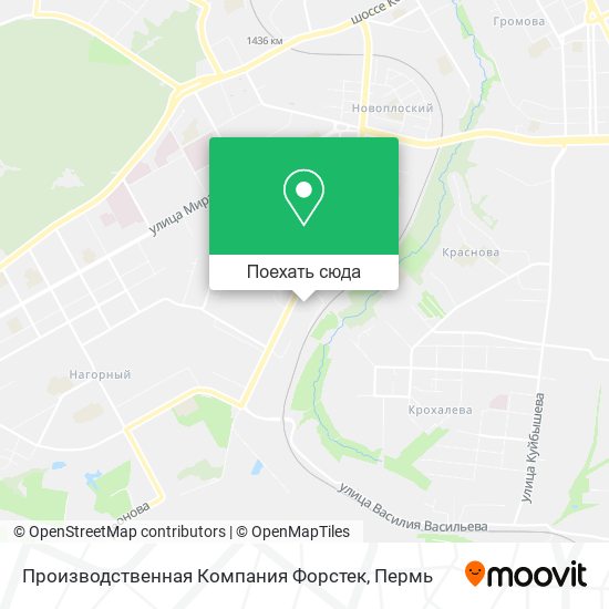 Карта Производственная Компания Форстек