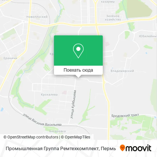 Карта Промышленная Группа Ремтехкомплект