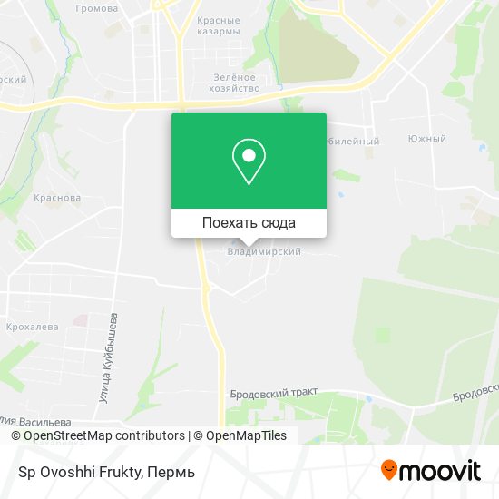 Карта Sp Ovoshhi Frukty