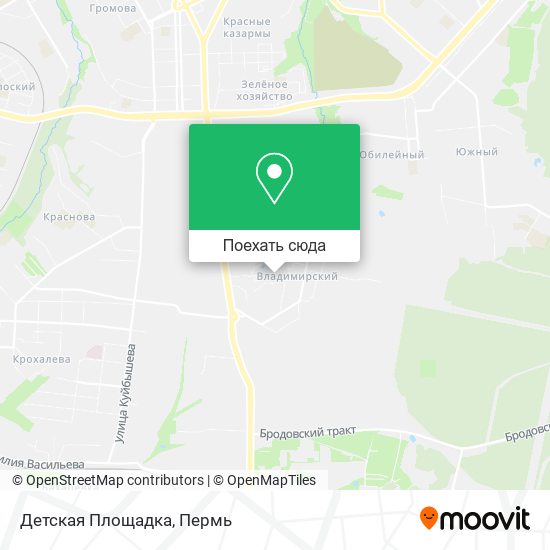 Карта Детская Площадка