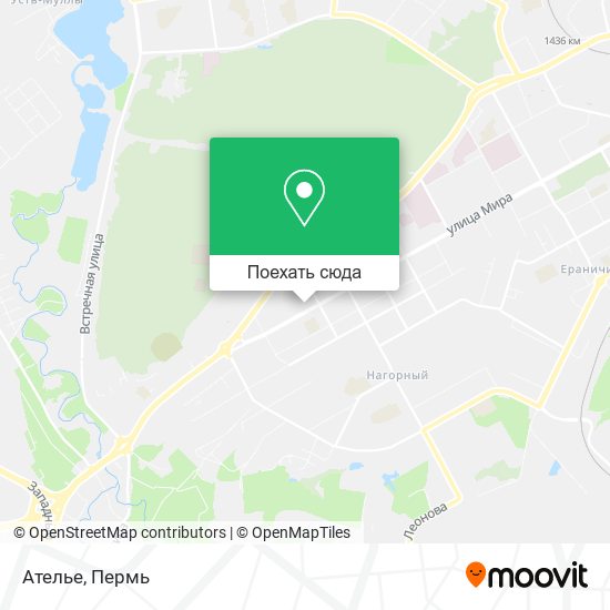 Карта Ателье