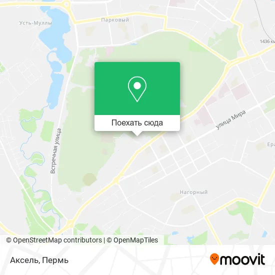 Карта Аксель