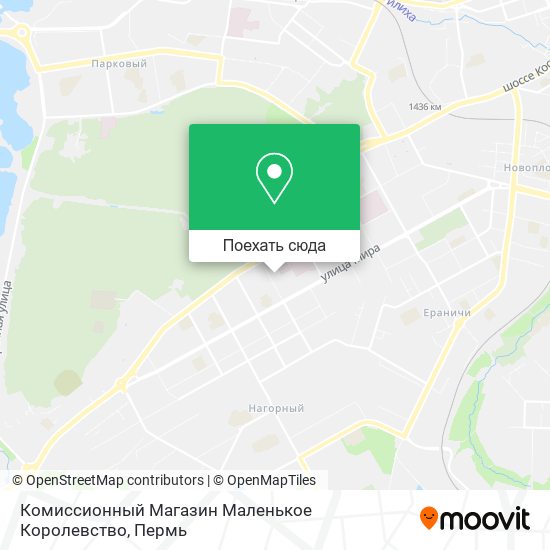 Карта Комиссионный Магазин Маленькое Королевство