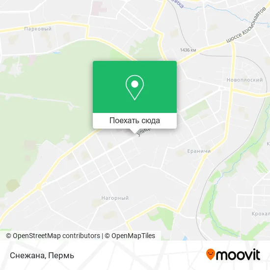 Карта Снежана